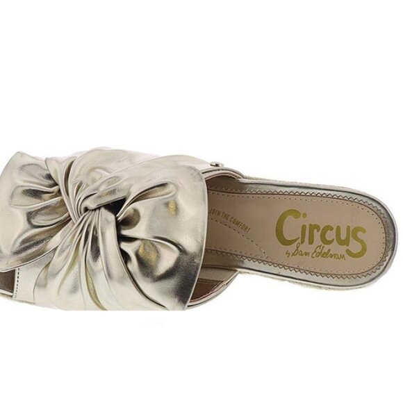 Circus by Sam Edelman Metallic Gold Wedges NWOT - Picture 7 of 7